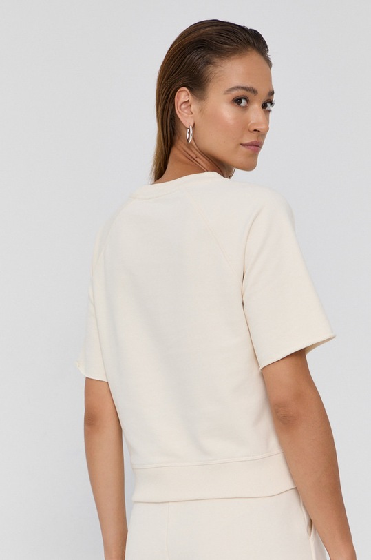 Oblečení Bavlněná mikina AllSaints WM056U béžová