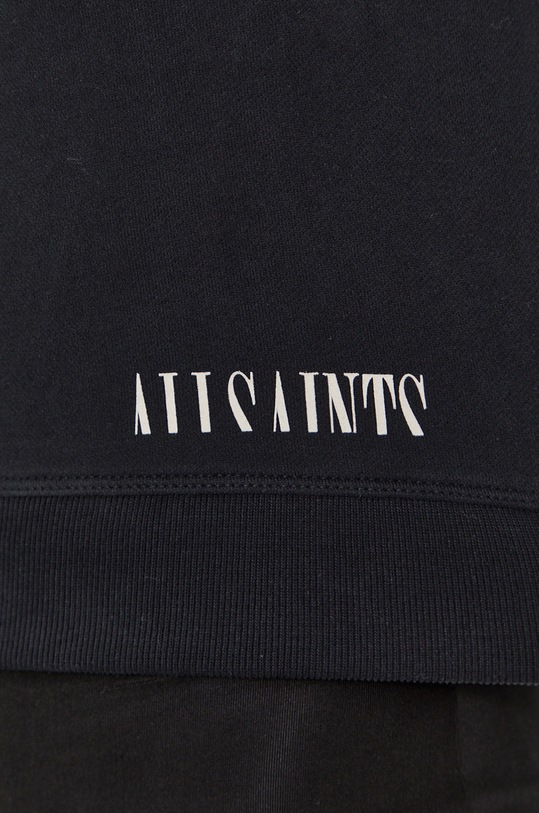 Bavlněná mikina AllSaints WM056U černá