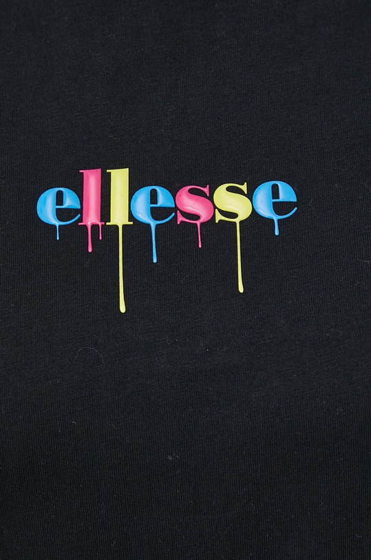 Памучна тениска Ellesse SGL13371 черен