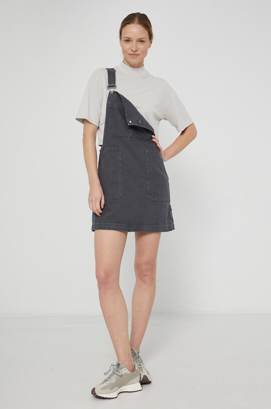 Dr. Denim T-shirt 2141102U18 szary AW21