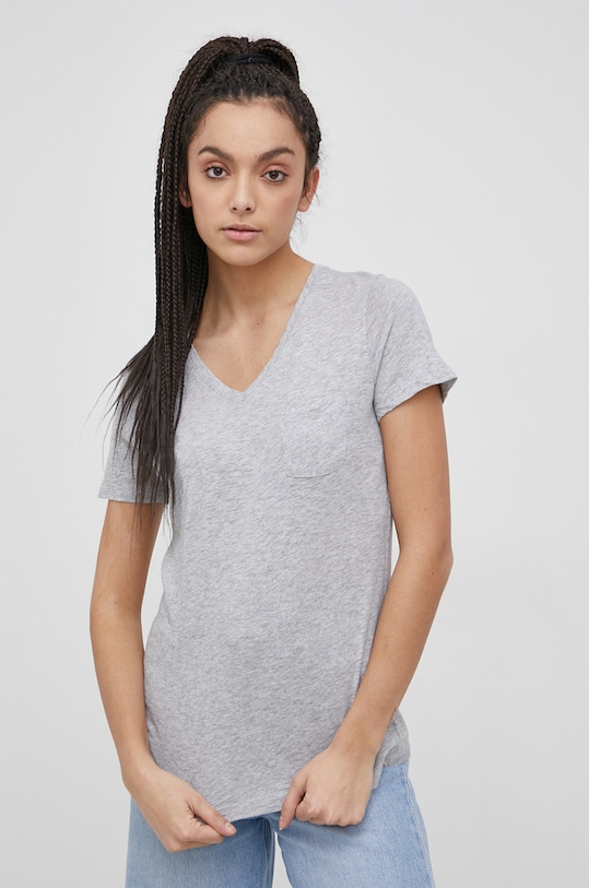 Superdry T-shirt szpic szary W1010521B.42Q