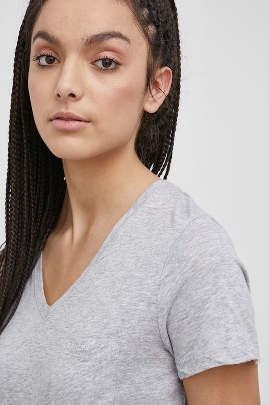 Superdry T-shirt W1010521B.42Q szary AW21