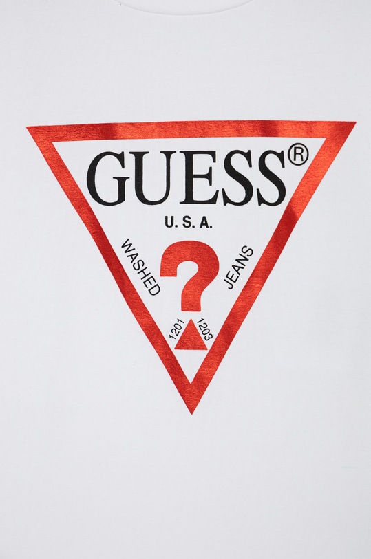 Guess T-shirt dziecięcy J81I15.J1311 biały SS22