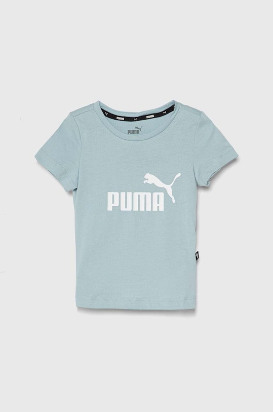 Puma gyerek pamut póló pamut kék 587029