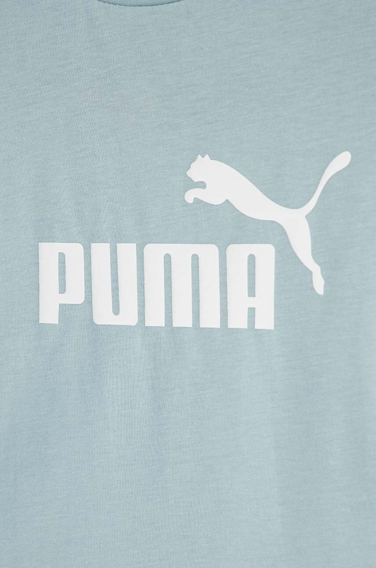 Lány Puma gyerek pamut póló 587029 kék