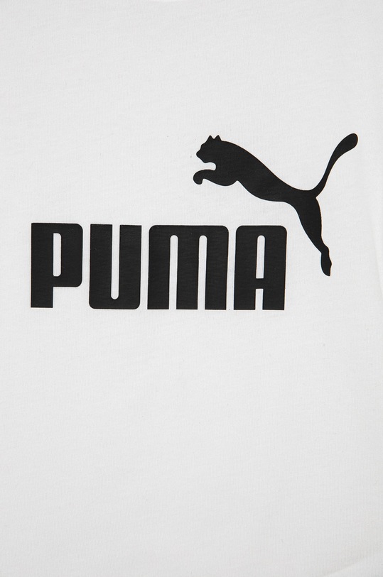 Lány Puma gyerek pamut póló 587029 587029 fehér