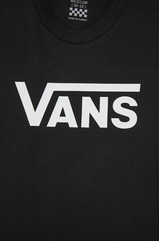 Dětské bavlněné tričko Vans černá VN0A53P2BLK1