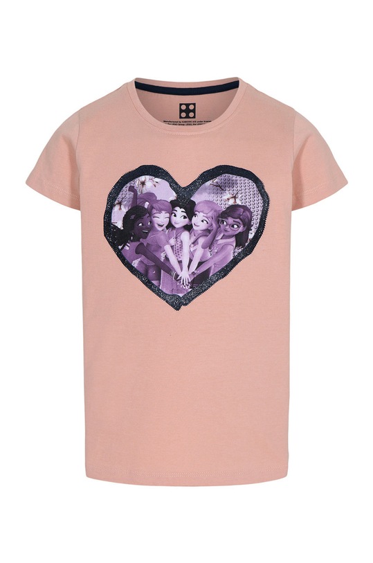 Lego Wear - Tricou de bumbac pentru copii print roz 12010252