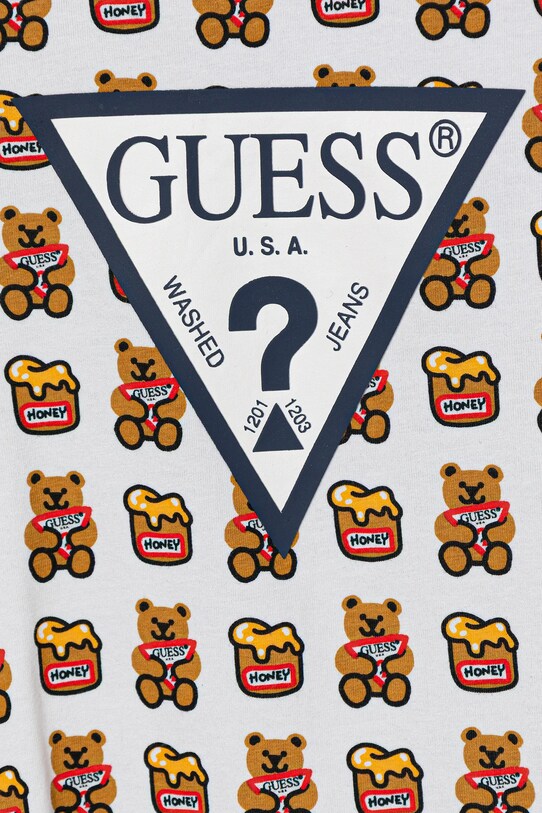 Мальчик Детская футболка Guess H1YT00.K6YW1 белый