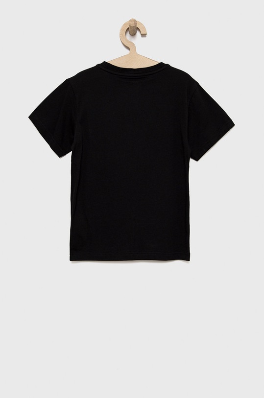 Dječja pamučna majica kratkih rukava adidas Originals H25245 crna SS22