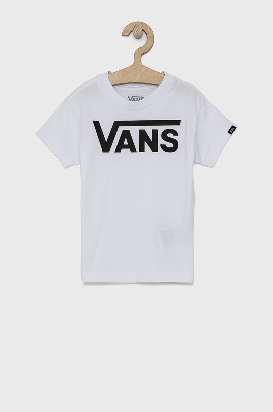Dětské bavlněné tričko Vans VN0A3W76YB21 bílá AW21