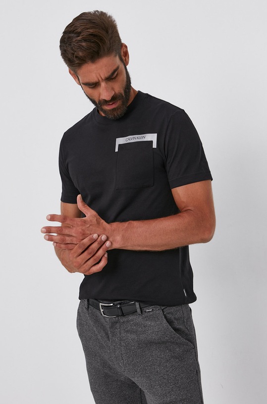 Calvin Klein T-shirt czarny K10K106836.4890