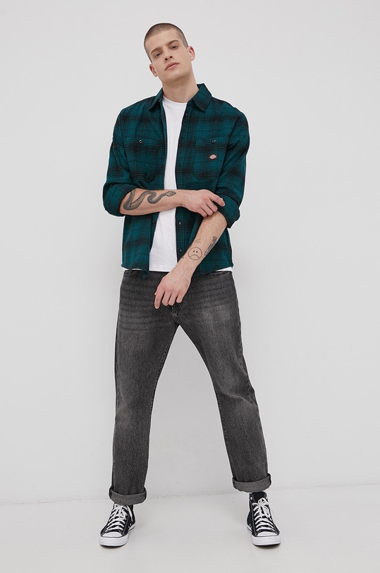 Tommy Jeans T-shirt bawełniany DM0DM11439.4890 DM0DM11439.4890 biały AW21