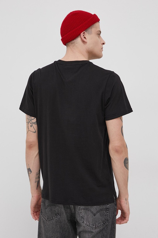 Odzież Tommy Jeans T-shirt bawełniany DM0DM11439.4890 DM0DM11439.4890 czarny