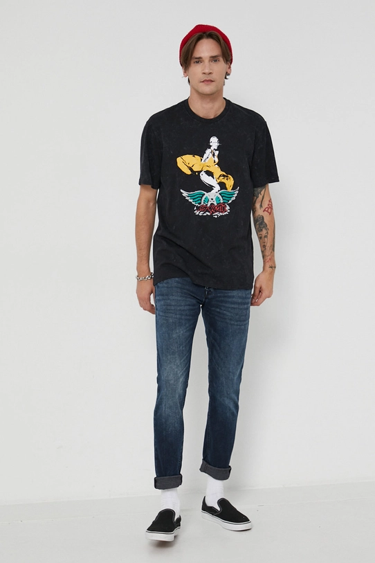 Only & Sons T-shirt bawełniany 22020823 czarny AW21