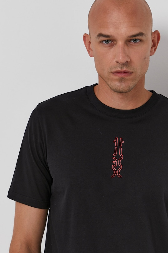 HUGO T-shirt 50456797 czarny 50456797