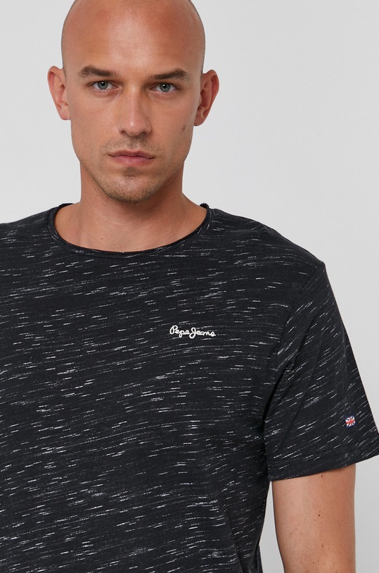 Tričko Pepe Jeans Paul 10 černá PM507550.999