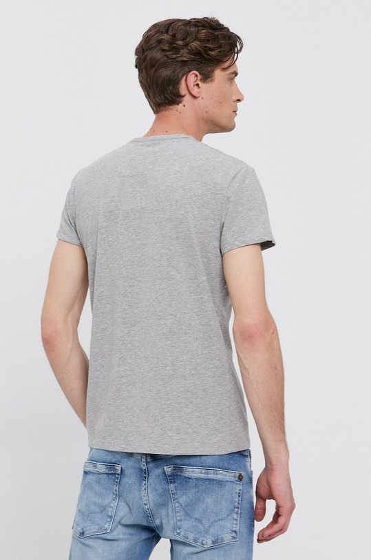 Odzież Pepe Jeans T-shirt ORIGINAL BASIC PM506153.933 szary