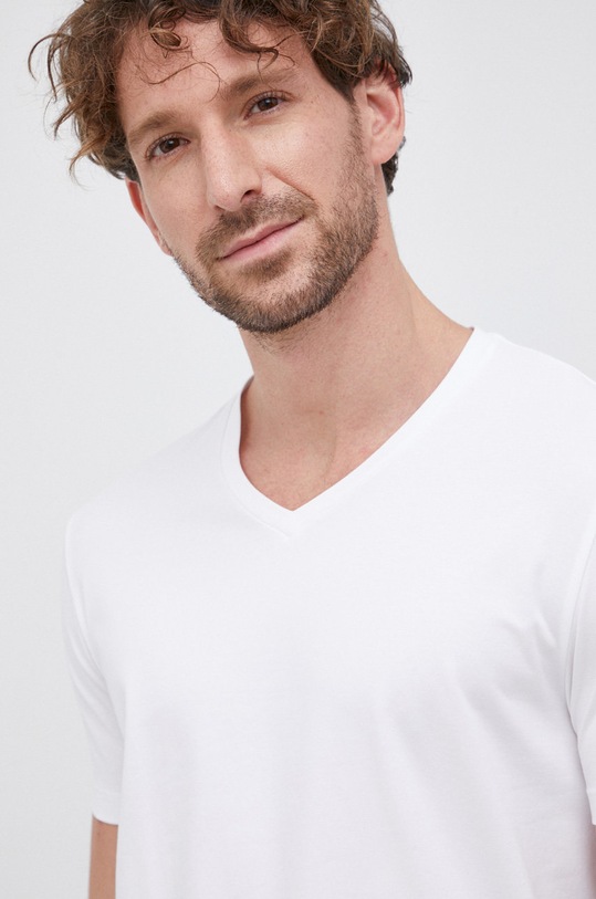 HUGO kratka majica (2-pack) Z elastanom črna 50325417