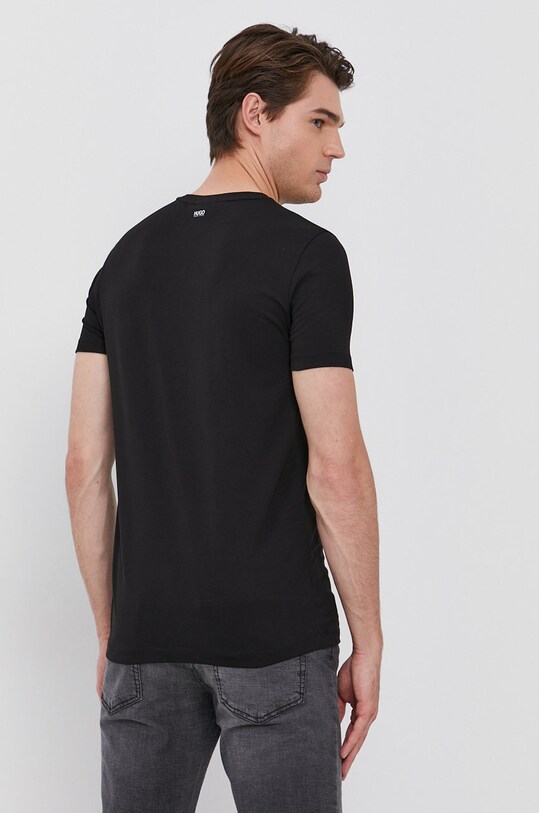 HUGO tricou (2-pack) 50325440 negru