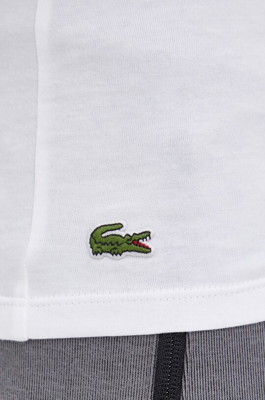 Lacoste tricou din bumbac (3-pack) TH3374 alb