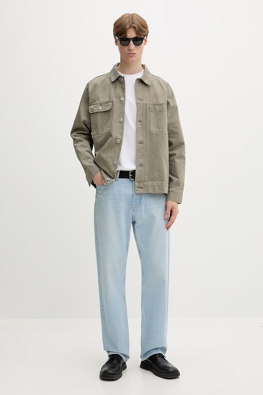 Levi's t-shirt Ανδρικό βαμβακερό A0637.0000 μπεζ AA00