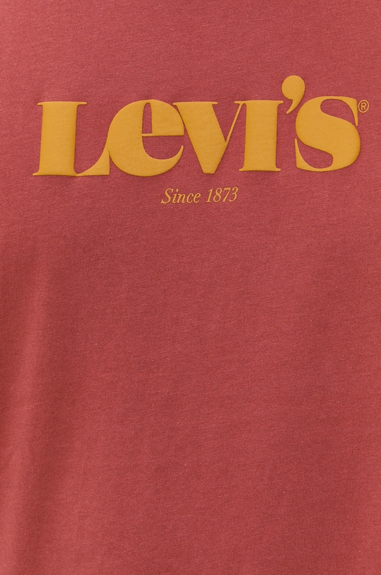 Levi's T-shirt bawełniany 16143.0318 czerwony
