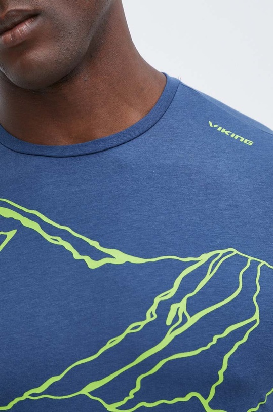 Viking t-shirt sportowy Lako Bamboo 500.22.6640 granatowy