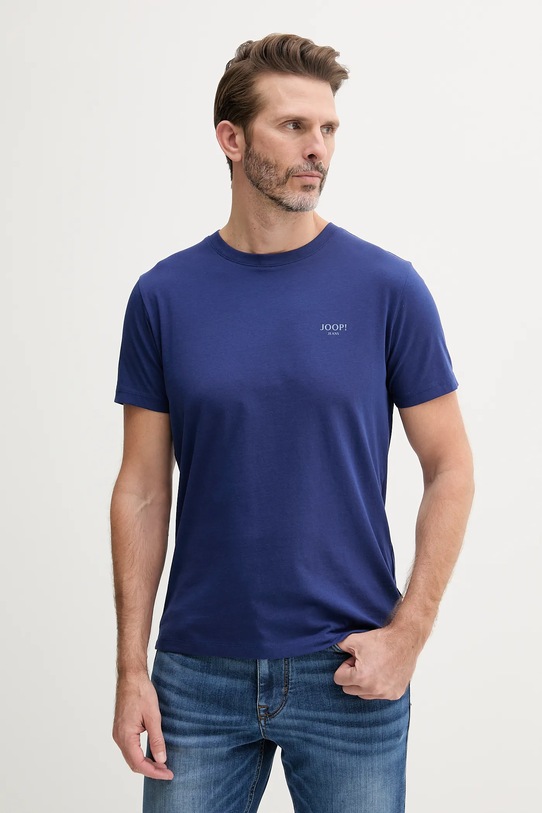 Joop! t-shirt bawełniany Alphis granatowy 30027746