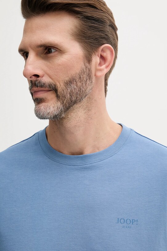 Joop! t-shirt bawełniany Alphis niebieski 30027746