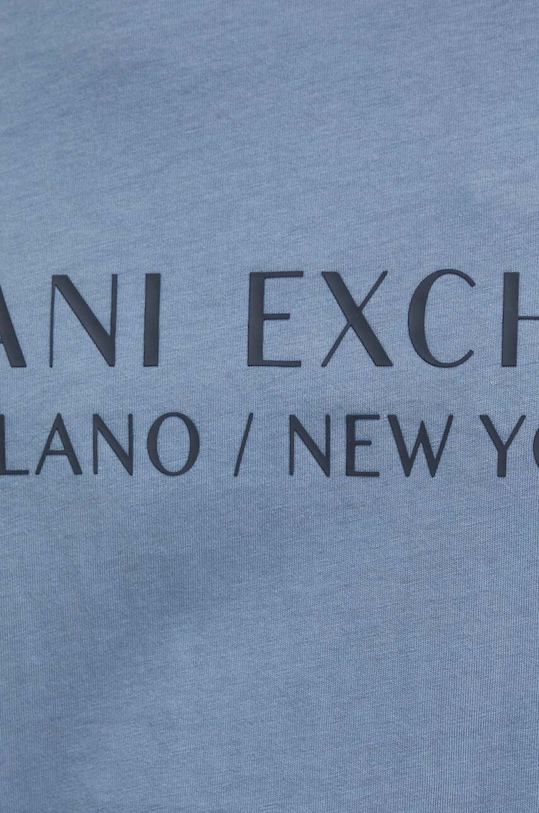 Bavlnené tričko Armani Exchange 8NZT72.Z8H4Z modrá