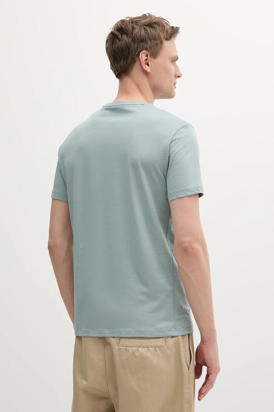 Armani Exchange бавовняна футболка 8NZTCJ.Z8H4Z зелений SS25