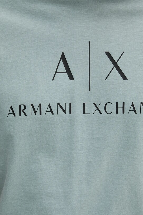Armani Exchange бавовняна футболка зелений 8NZTCJ.Z8H4Z
