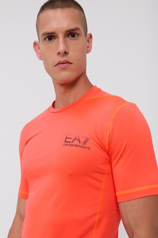EA7 Emporio Armani T-shirt 6KPT38.PJ3UZ pomarańczowy 6KPT38.PJ3UZ