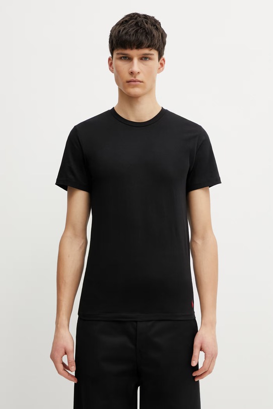 Polo Ralph Lauren t-shirt regolare nero 714835960001