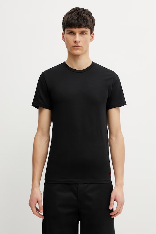 Polo Ralph Lauren t-shirt regolare nero 714835960001