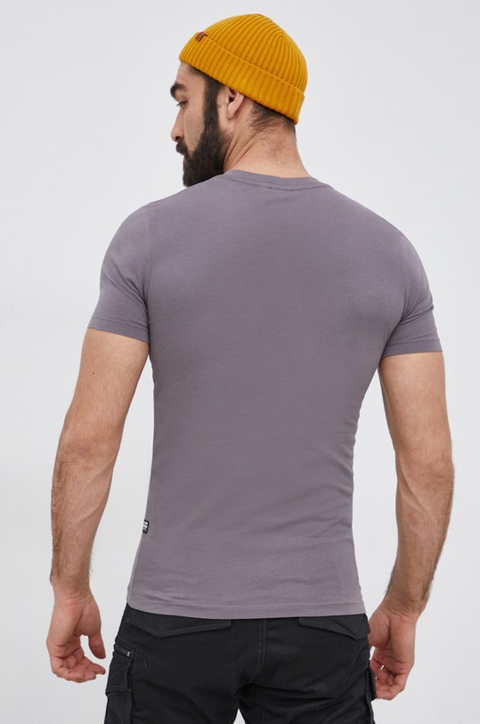 Odzież G-Star T-shirt bawełniany D20382.336 D20382.336 szary
