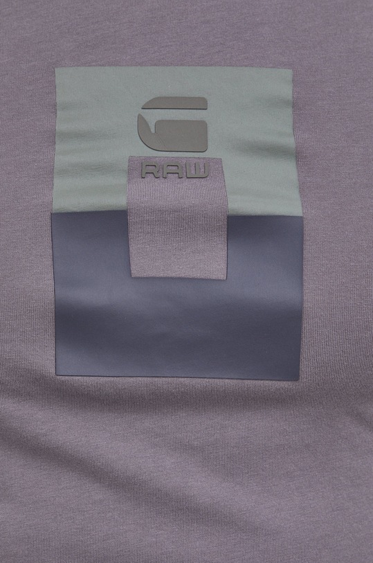 G-Star T-shirt bawełniany D20382.336 D20382.336 szary
