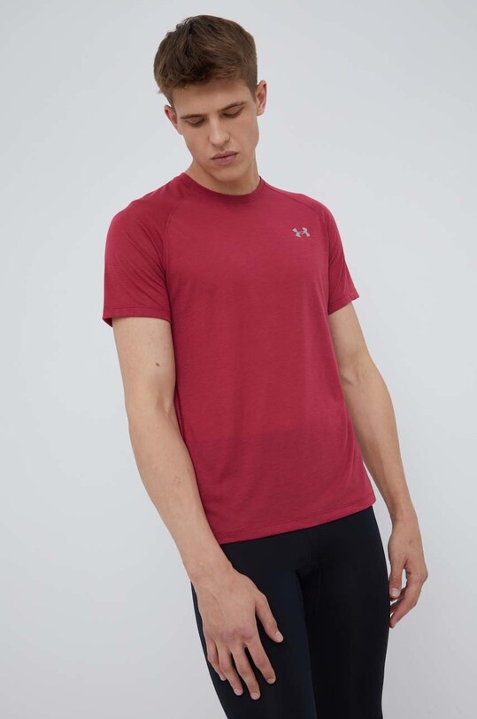 Under Armour tricou de alergare Streaker 1361469 rosu AW23