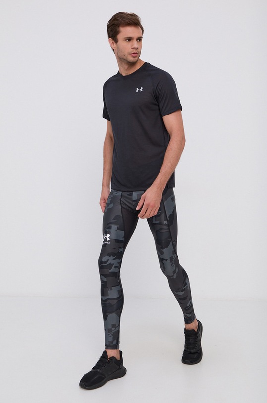 Under Armour tricou de alergare Streaker 1361469 negru AW23