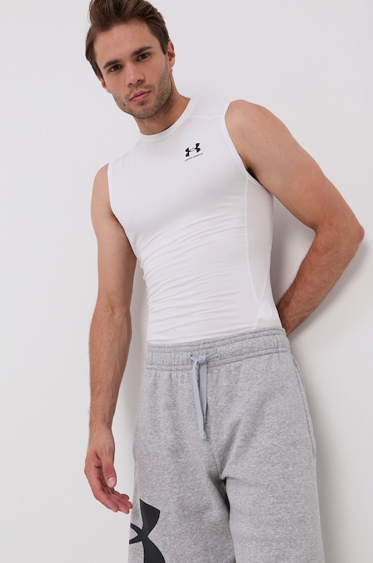 Under Armour Tricou 1361522 print alb 1361522