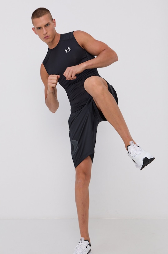 Under Armour t-shirt 1361522 czarny AW25