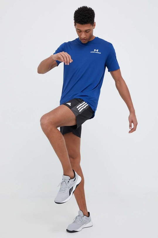 Under Armour t-shirt treningowy Rush Energy 1366138 niebieski SS23