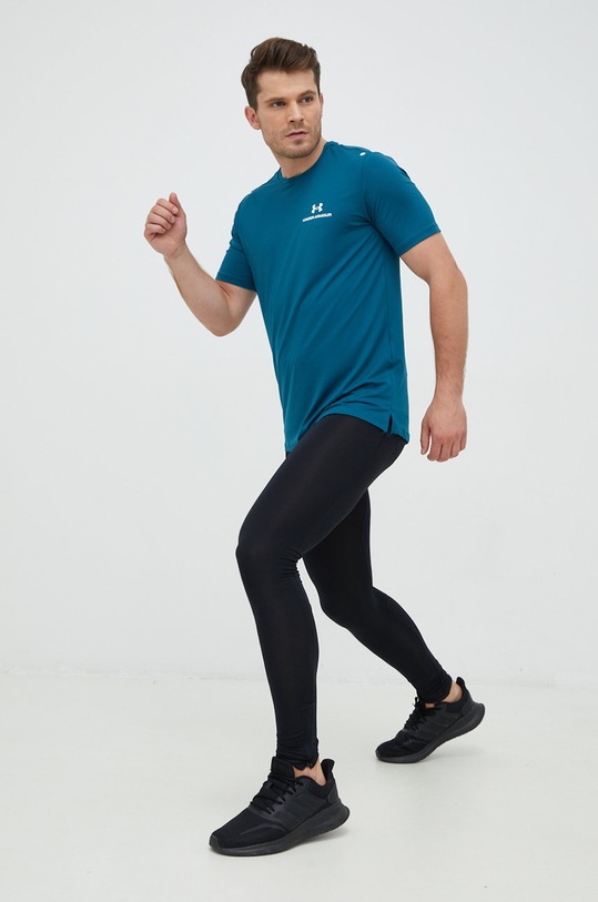 Under Armour t-shirt treningowy Rush Energy 1366138 zielony SS23