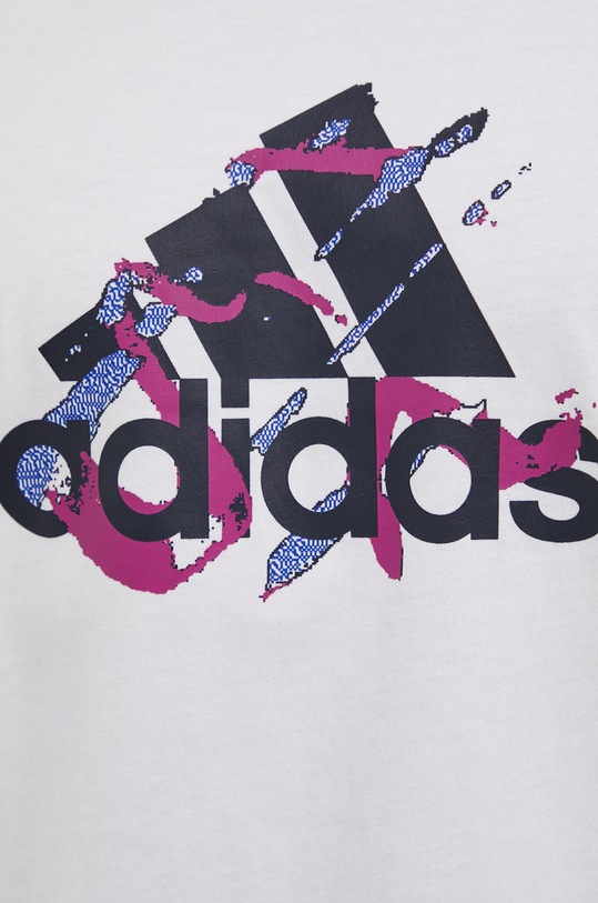 Bavlněné tričko adidas Performance H19271 H19271 bílá