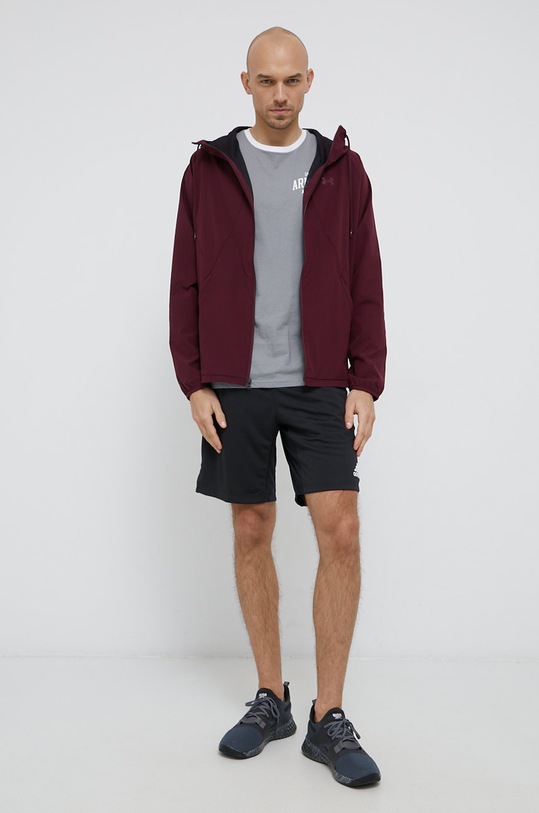 Tričko Under Armour 1366460 1366460 sivá AW21