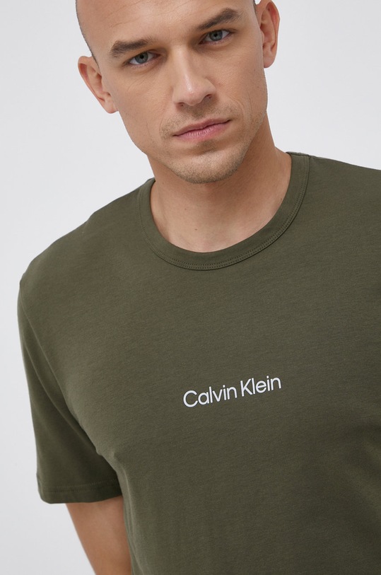Oblečení Pyžamové tričko Calvin Klein Underwear 000NM2170E.4890 zelená