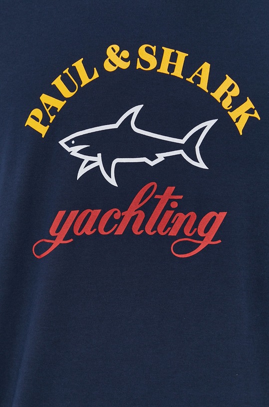 Paul&Shark T-shirt bawełniany C0P1006 granatowy