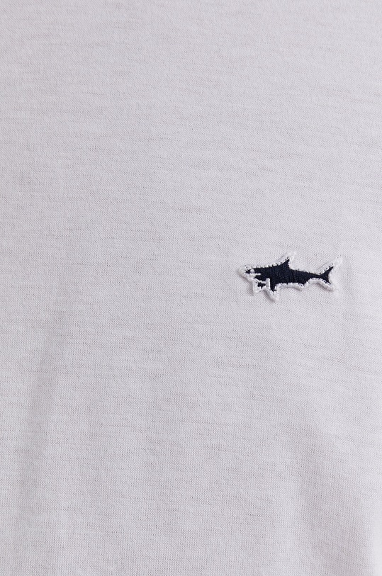 Paul&Shark T-shirt bawełniany C0P1092 biały