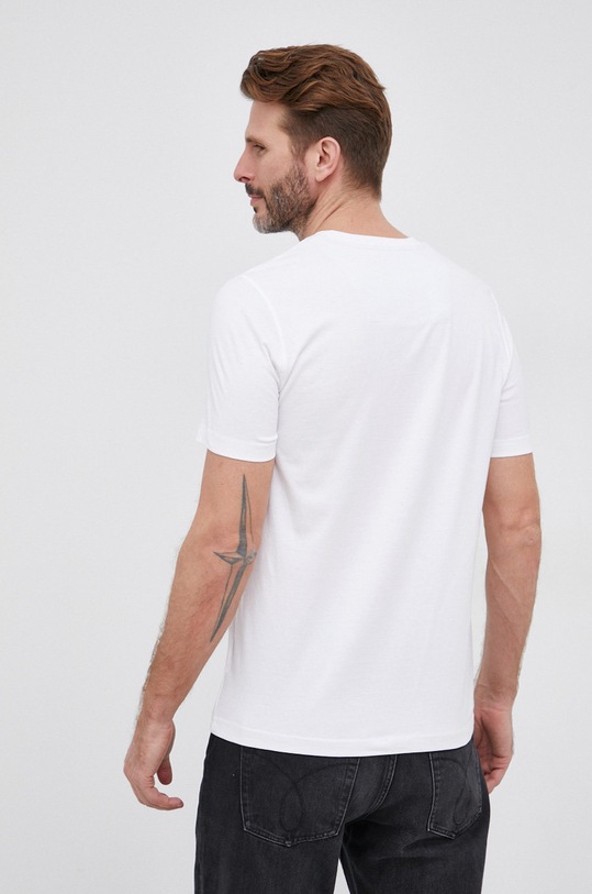 Odzież Aeronautica Militare T-shirt bawełniany 212TS1901J511 biały